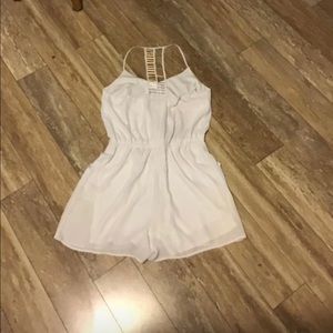 White romper